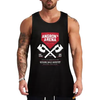 Новая майка Angron - Arena Tournament (белая), мужская спортивная футболка, мода 2023 года, мужская