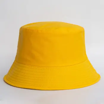 Unisexe Летние Реверсивные шляпы-ведра Мужские Женские хлопчатобумажные Рыбацкие кепки для девочек и мальчиков, вводная часть для ежедневных каникул, Боб, Кепка Gorras