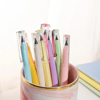 Без чернил Неограниченное количество карандашей для рисования художественных эскизов Карандаши для детей Принадлежности для рисования Школьные принадлежности Канцелярские принадлежности Kawaii