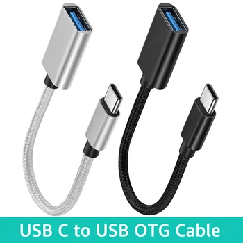 Конвертер OTG-кабеля USB 3.0 в Type C для Xiaomi Huawei Oneplus, кабель для передачи данных, разъем для флэш-накопителя, кабель-адаптер USB, кабель Type C.