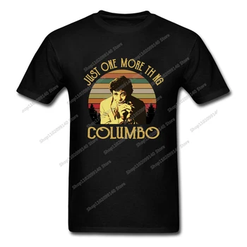 2023 Еще одна вещь Columbo, размер om с коротким рукавом для мужчин, женская футболка унисекс