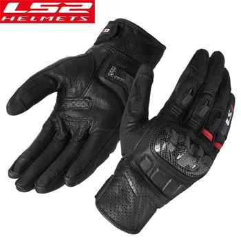 Перчатки для спортивной езды на мотоцикле, перчатки LS2 MG006-2 SPARK, защитные моторные перчатки, мужские байкерские перчатки с сенсорным экраном телефона
