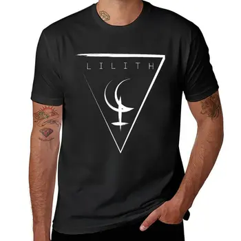 Новая футболка Symbol of Lilith, рубашка с животным принтом для мальчиков, корейская модная быстросохнущая футболка, летняя одежда, мужская одежда