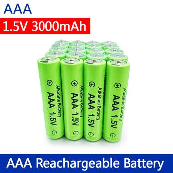 Батарея AAA 1,5 В, перезаряжаемая батарея AAA 8800 мАч, AAA 1,5 В, новая щелочная аккумуляторная батарея для светодиодной игрушки MP3 с длительным сроком службы.