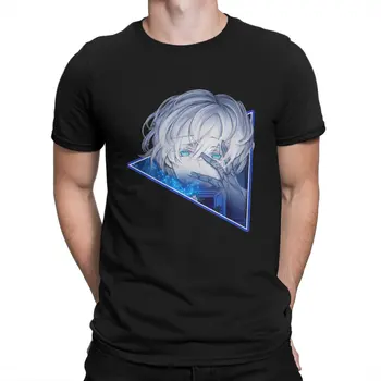 Мужская футболка Sad Boy На примере аниме Vanitas TV, топы с круглым вырезом, тканевая футболка, юмор, высококачественные подарки на день рождения