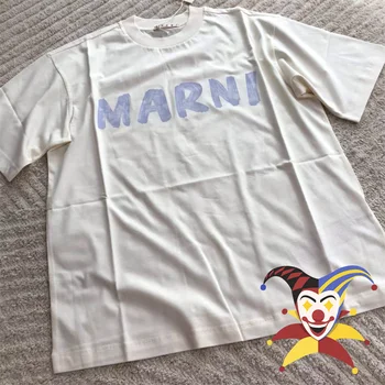 Летние футболки Marni для мужчин и женщин