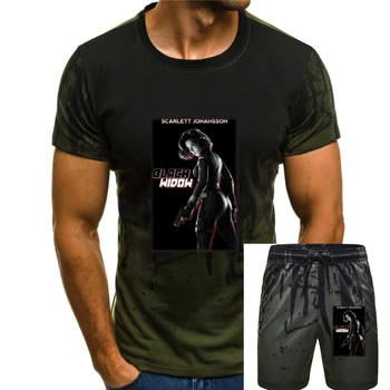 Футболка Black Widow 2020, черная женская футболка с коротким рукавом, мужская футболка размера S 3Xl Big Tall