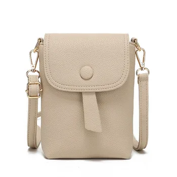 Винтажная модная женская сумка через плечо, кошельки и сумочки для телефонов и ключей большой емкости, легкая мини-сумка через плечо для девочек
