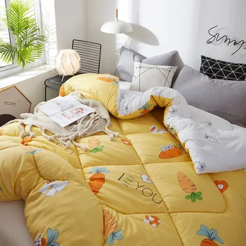 Летнее одеяло SF Queen Twin Size, покрывало для постельного белья, несколько стилей На выбор, Пуховое одеяло в мультяшном стиле, зимнее Стеганое одеяло