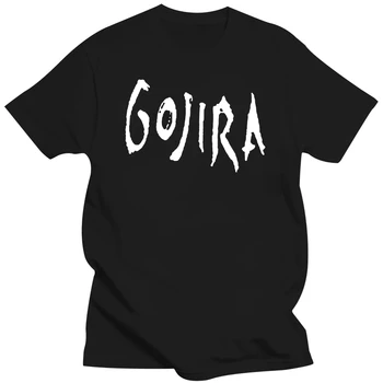Мужская футболка Gojira Metal Music, хлопковые черные футболки, забавная футболка, новинка, футболка для женщин