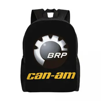 Рюкзак для ноутбука с логотипом BRP ATV Can Am, Мужская и Женская Базовая сумка для книг, сумки для студентов колледжа, школы