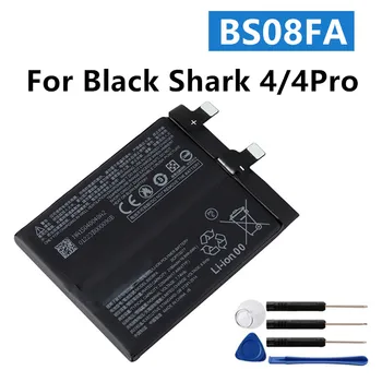 100% Оригинальный Новый Сменный Аккумулятор 2450 мАч 2250 мАч BS08FA Аккумулятор Для Black Shark 4/4 Pro Batteries BSO8FA + Подарочные Инструменты
