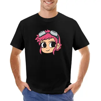 Футболка Ramona Flowers с аниме-одеждой, футболка для мужчин