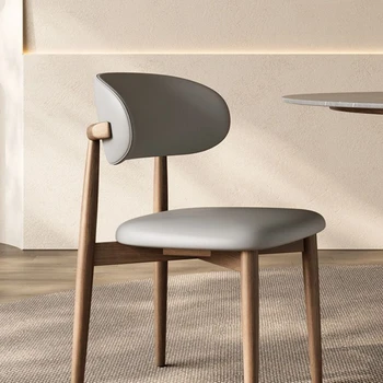Дизайнерский обеденный стул в скандинавском стиле, деревянная свадебная спинка, Стулья для гостиной, Современная кухонная мебель для дома A2