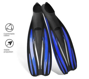Новый Высокоэластичный Флиппер Профессиональное Снаряжение Для Подводного Плавания Взрослый Плавательный Флиппер Для Свободного Дайвинга Флиппер Противоскользящий Длинный Флиппер Подарок