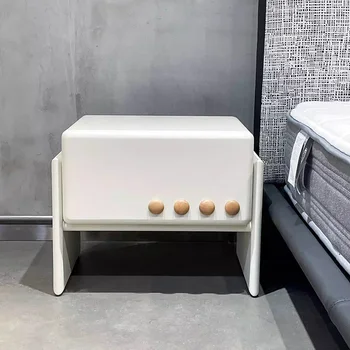 Белая Современная тумбочка для спальни Nordic Table Home Маленькая прикроватная тумбочка с выдвижными ящиками Для хранения Наборов садовой мебели Criado Mudo