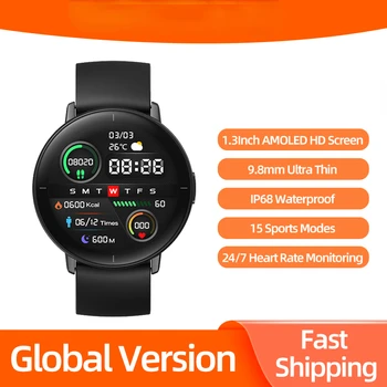 Mibro Watch Lite 9,8 мм Ультратонкий 230 мАч AMOLED HD Экран Водонепроницаемый Bluetooth Мужские Женские Спортивные Смарт-часы, Совместимые с iOS Android