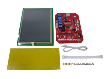 ЖК-дисплей + плата управления IPL Elight RF yag лазерный диодный 10,4-дюймовый цветной экран с разъемами и кабелями для передачи данных