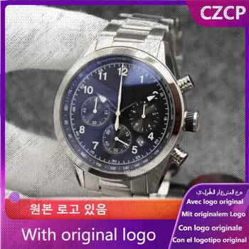 Мужские водонепроницаемые кварцевые часы CZCP 904L из нержавеющей стали 44 мм -бирка