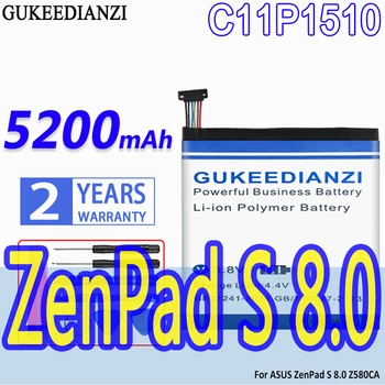 Аккумулятор GUKEEDIANZI Высокой емкости C11P1510 5200 мАч Для ASUS ZenPad S 8,0 Z580CA S8.0