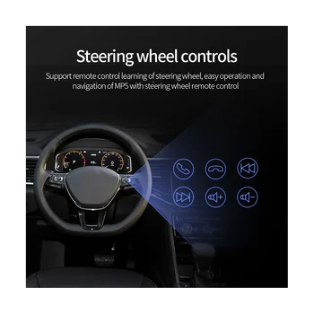 9002 Автомобильный MP5-плеер GPS-Навигация Автомобильный Радиоприемник заднего хода Видео-Аудиоплеер для Volkswagen