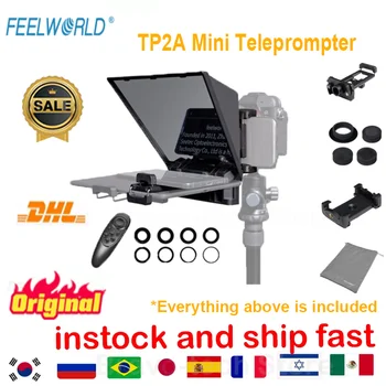 Портативный 8-дюймовый телесуфлер FEELWORLD TP2A Поддерживает 8-дюймовый смартфон-планшет, запрашивающий подключение смартфона к зеркальной камере Bluetooth