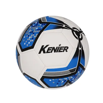 Футбольный мяч для взрослых из искусственной кожи, тренировочный матч на открытом воздухе, футбольный мяч, сшитый машинным способом, Износостойкий Водонепроницаемый Футбольный мяч