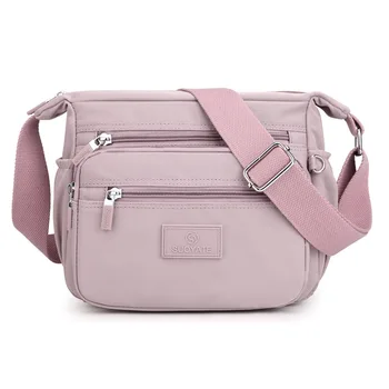Новая модная водонепроницаемая нейлоновая женская сумка-мессенджер, женская сумочка, женская сумка через плечо, маленькая дорожная сумка для отдыха.