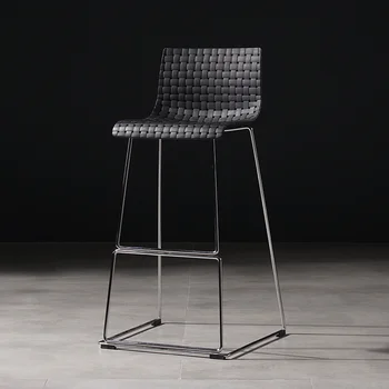 Роскошный Пластиковый обеденный стул барного дизайна Nordic Relax Обеденный стул для гостиной, стол для отдыха, шезлонги, Изысканная Библиотечная мебель GG