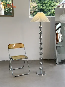 Дизайнерский Торшер из Тыквы Wabi-sabi Bauhaus Bauhaus LED E27 Атмосферная Вертикальная Настольная Лампа для Гостиной Спальни Журнальный Столик Диван-Бар