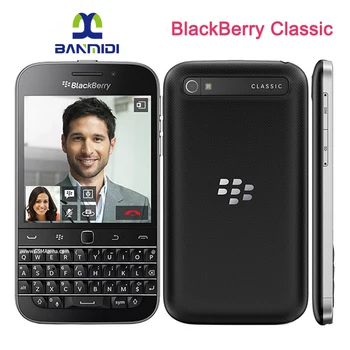 BlackBerry Q20 Classic Разблокированный Оригинальный Мобильный телефон 4G LTE 8MP WIFI 16G ROM BlackBerryOS Смартфон Английский Арабский QWERTY