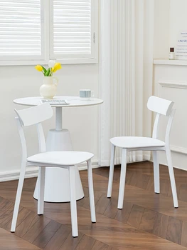 Обеденный стул с простой спинкой в скандинавском стиле; Современный домашний письменный стол; Стул для спальни; табурет для макияжа; Сетчатый красный стул; Мебель для столовой для дома