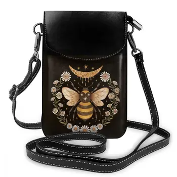 Сумка через плечо Bee, кожаная сумка Bee, трендовые женские сумки через плечо, Женская дорожная сумочка с принтом, высококачественная студенческая сумочка