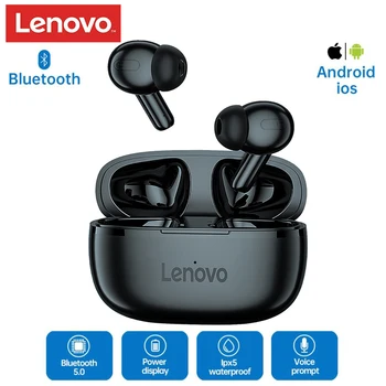 Оригинальные наушники Lenovo HT05 TWS, совместимые с Bluetooth, беспроводные наушники, спортивные наушники, стереогарнитура с сенсорным управлением микрофоном