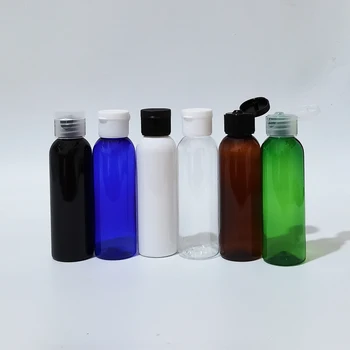 50шт 60 мл Мини Черные Пластиковые Пустые бутылки Портативные Духи Бутылка Многоразового использования Гель для душа для путешествий шампунь Контейнер для жидкого мыла