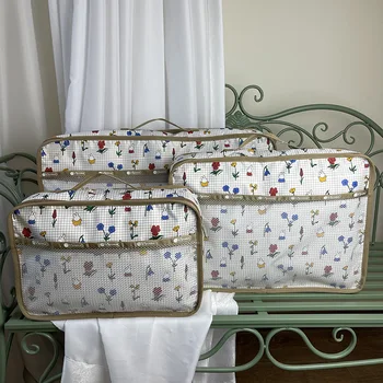 Женская легкая сумка Lesportsac, сумка Sanrio Miffy Totoro, водонепроницаемый комплект из 3 предметов, сумка для хранения одежды для фитнеса, Багажная сумка 1436