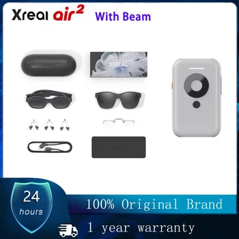 Умные AR-очки XREAL Air 2 2023 с микро-OLED-экраном частотой 120 Гц, высокой кистью 72 г, сверхлегким профессиональным сертификатом точности цветопередачи
