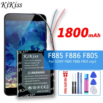 1800 мАч KiKiss Мощный аккумулятор LISI1494NPPC для Sony NWZ-F885 NW-F886 NW-F887 mp3