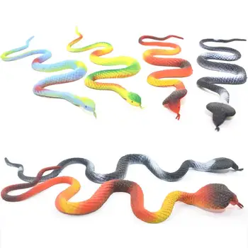 Реалистичная игрушка-змейка, реалистичная игрушка-змейка из смолы, игрушка-змейка, игрушки для выращивания в воде, поддельная змея, пугающая птиц и белок.