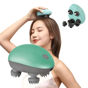 Электрический Массажер для волос на голове Антистресс Расслабляющий Массаж тела Deep Saude Tissue Предотвращает Массаж тела