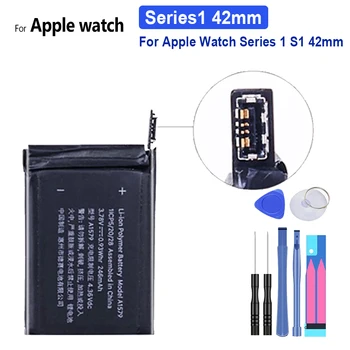 Батарейка для часов серии 1 42 мм для Apple Watch серии 1 42 мм A1579 Батарейки серии 1 42 мм A1544