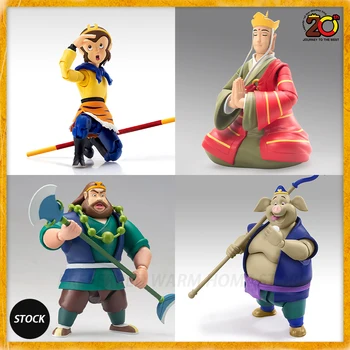 В наличии Подлинное Путешествие на Запад 1999 модель Король Обезьян Монах Сюаньцзан Свинья восемь Аниме Фигурок Модель Игрушки Коллекционируют 20-е