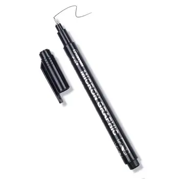 Отличная ручка для граффити для ногтей, которую легко переносить Безопасными ингредиентами, Портативная Декоративная ручка для рисования линий
