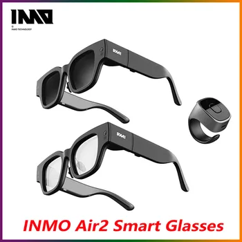 В наличии Беспроводные AR-смарт-очки INMO Air2 С поддержкой Сенсорного экрана и Голосового управления HD-Просмотром Видео с трансляцией в реальном времени
