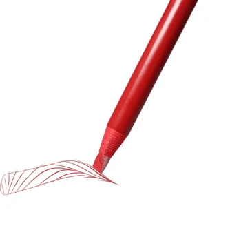 Водонепроницаемый стойкий карандаш для подводки губ Microblading, Отслаивающийся маркер для рисования бровей, инструмент для макияжа для перманентного макияжа