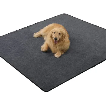 Моющийся коврик для подгузников для собак, водонепроницаемый тренировочный коврик многоразового использования, впитывающий мочу, защищающий окружающую среду, коврик для подгузников, чехол для автокресла для собак