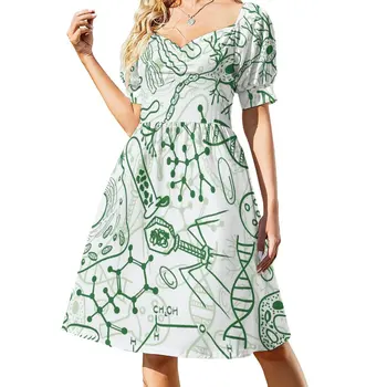 Научное платье для микробов, платья для женщин, платья для дня рождения для женщин