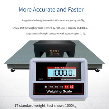 Электронные весы 1 тонна Коммерческие Весы весом 500 кг Промышленные Электронные Весы Большие Весы Маленькие