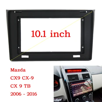 Автомобильная Радиоприемная Панель Для Mazda CX9 CX-9 CX 9 TB 2006-2016 Рамка Аудиоустановки Комплект Приборной Панели Большой Экран 2 Din