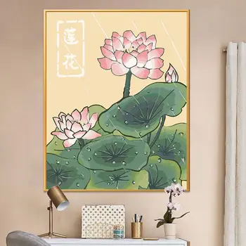 3599Ann-Tulip diy цифровая картина маслом, картина маслом, акриловая цветочная живопись, пейзажная живопись ручной работы